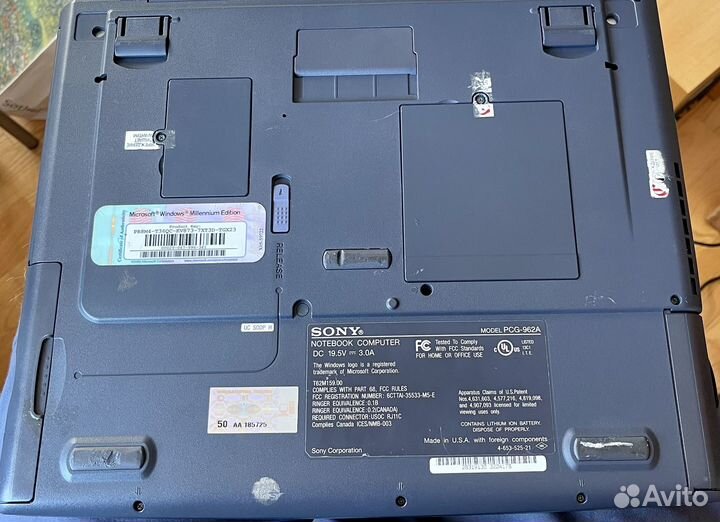 Sony vaio pcg-962a