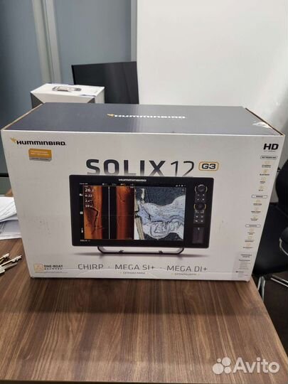 Эхолот Humminbird solix 12 chirp mega SI+ G3