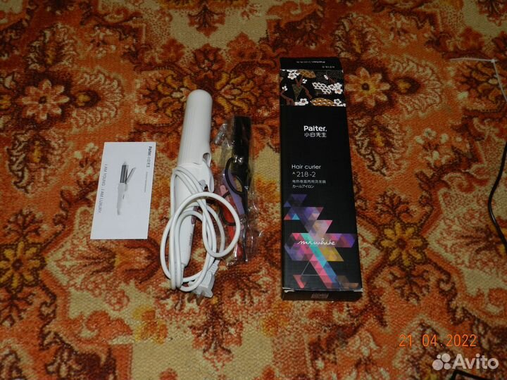 Электрическая плойка для завивки волос (новая)