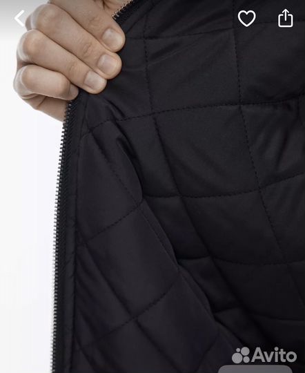 Бомбер утепленный женский