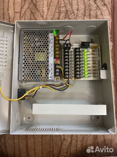 Блок питания 12v для видео наблюдения