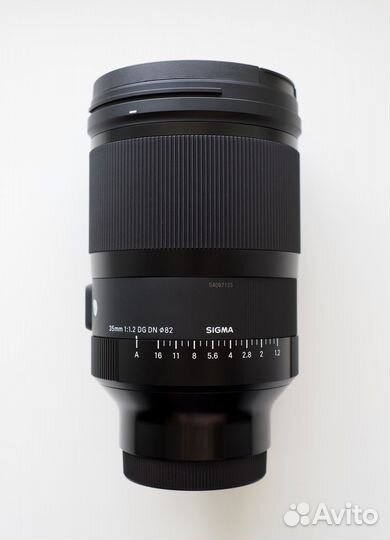 Объектив Sigma AF 35mm f/1.2 DG DN ART Sony E