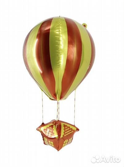 Воздушный шар с корзинкой