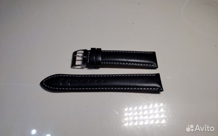 Кожаный Ремешок на часы 20 мм, KMV