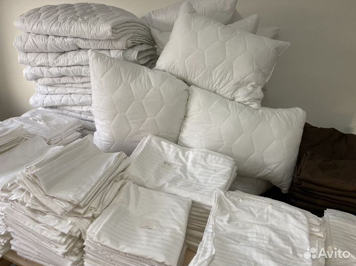 Гостиничный Страйп-Сатин. Комплект 2 сп