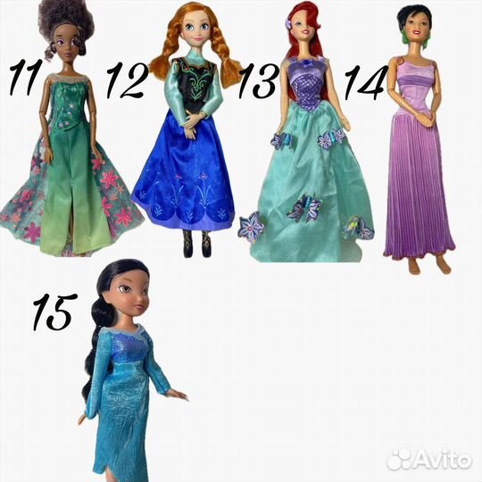 Принцессы Disney разные