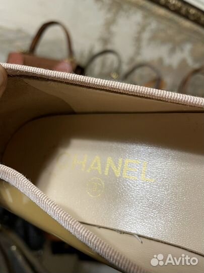 Балетки Chanel, р38