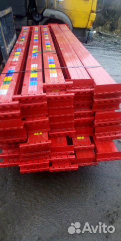 Стелажи палетные и мезонин б.у. для склада