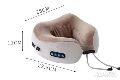 Подушка массажная для шеи