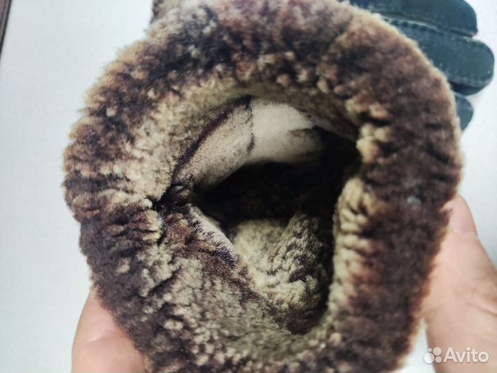 Перчатки зимние дублёнка