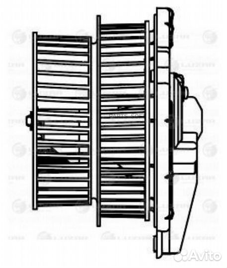 Электровентилятор отопителя для а/м Toyota Prius