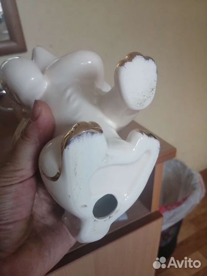 Статуэтка фарфор кошка