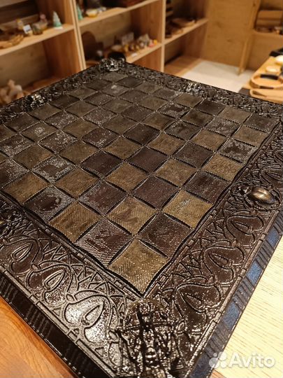 Шахматная доска из дерева Египет бук сувенир