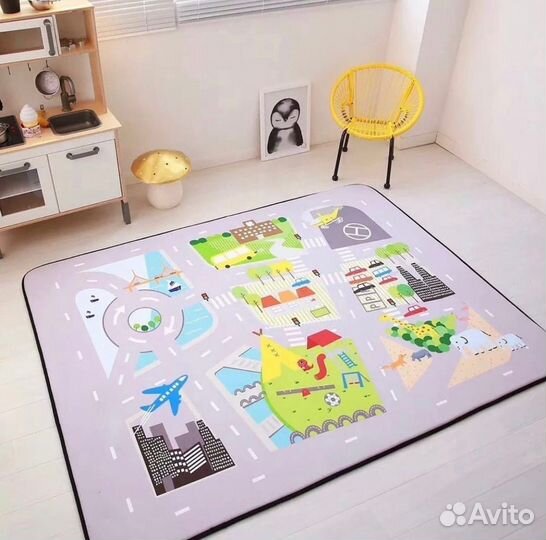 Новый детский коврик 145/200/2см