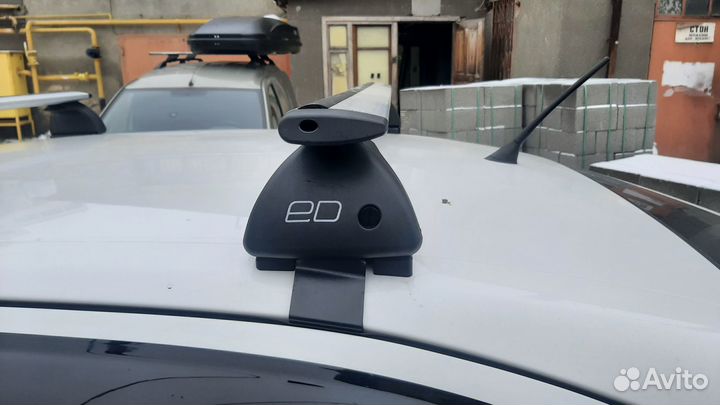 Багажник на крышу Skoda Octavia A5, крыло