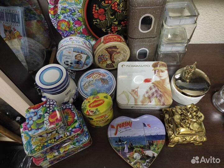 Шкатулки,баночки для мелочей, конфет