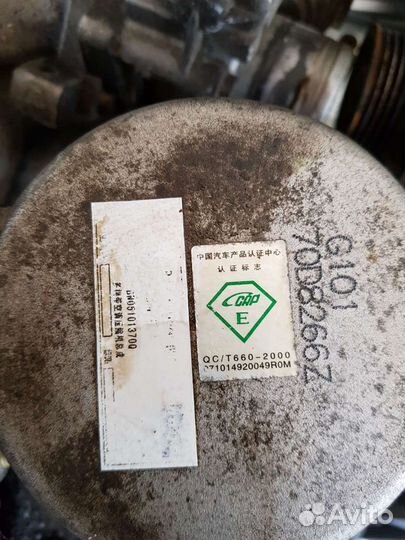 Компрессор кондиционера на Chery QQ s21