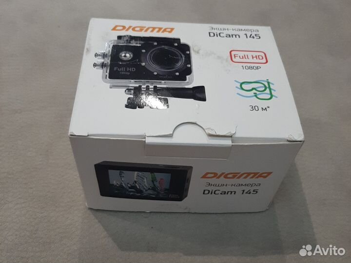 Экшн камера digma dicam 145