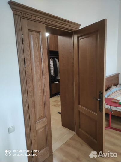 Двери межкомнатные двойные