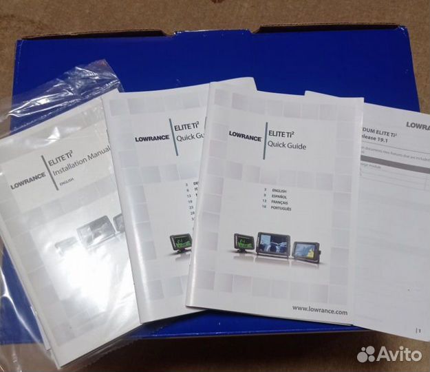 Эхолот Lowrance elite 12 ti2 с датчиком 3 in1