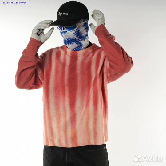 Свитер Supreme blurred logo (Арт.93065)