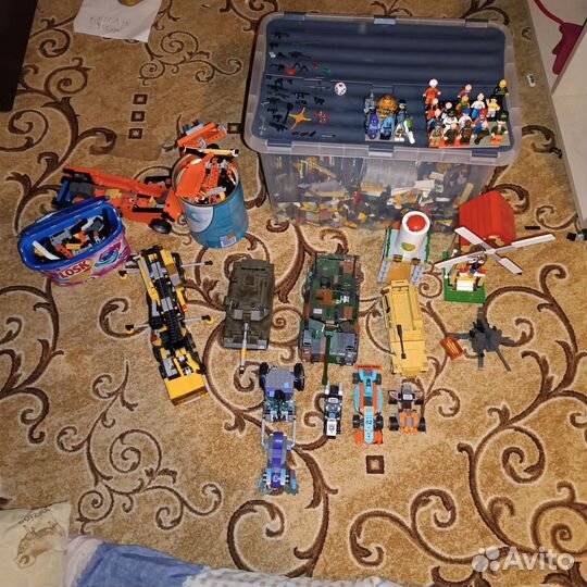 Лего техник и обычное