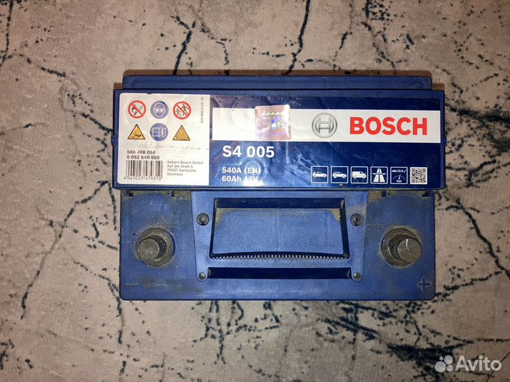 Аккумулятор bosch 60A ориг