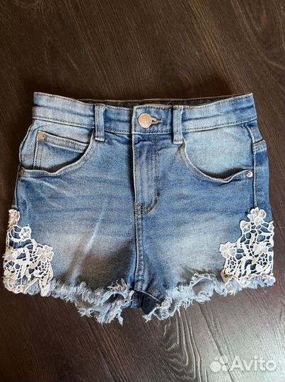 Джинсовые шорты детские
