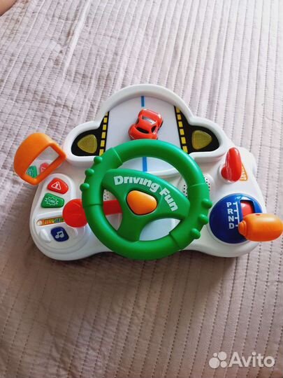 Игровой руль музыкальный