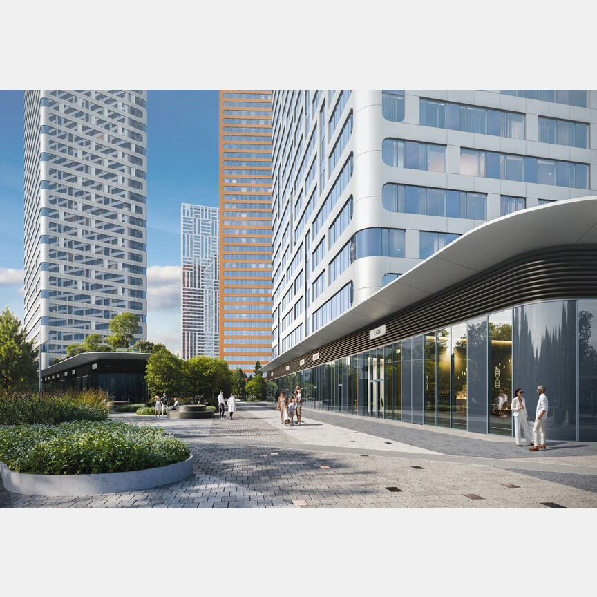 1-к. квартира, 43,6 м², 9/42 эт.