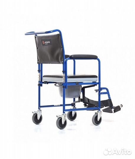 Инвалидная кресло-каталка с санитарным оснащением