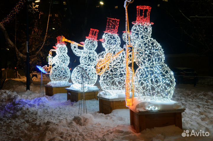 Световая фигура уличная