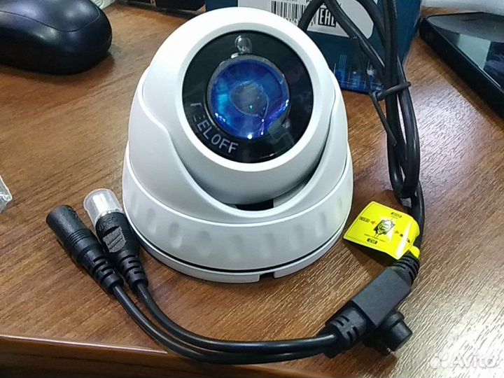 Видеокамера AHD 2mp Купольная