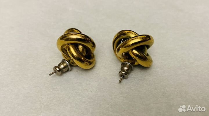 Винтажная бижутерия серьги