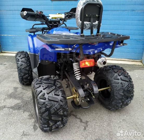 Детский квадроцикл Yamaha Aerox 125 синий