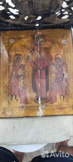 Икона всех скорбящих радость Пр.Богородица.До 1917