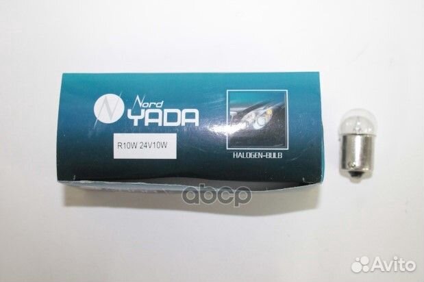 Лампа Nord yada 24V R 10W BA15s 800088 nord yada