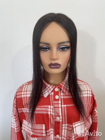 Накладка из натуральных волос / парик