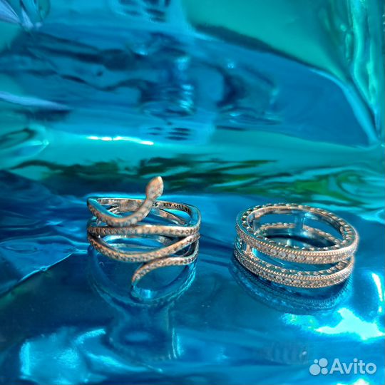 Серебряное кольцо pandora