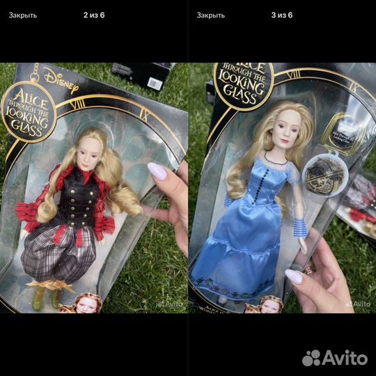Куклы алиса в стране чудес