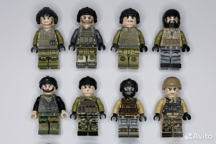 Минифигурки Lego военные