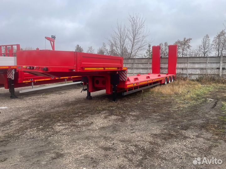 Полуприцеп трал (тяжеловоз) Трансприцеп Низкорамный, 2024