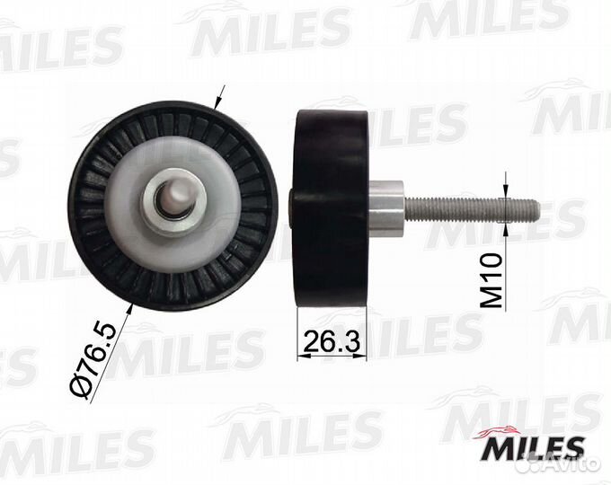 Ролик ремня приводного VAG 1.4/1.6 05- (INA 532034