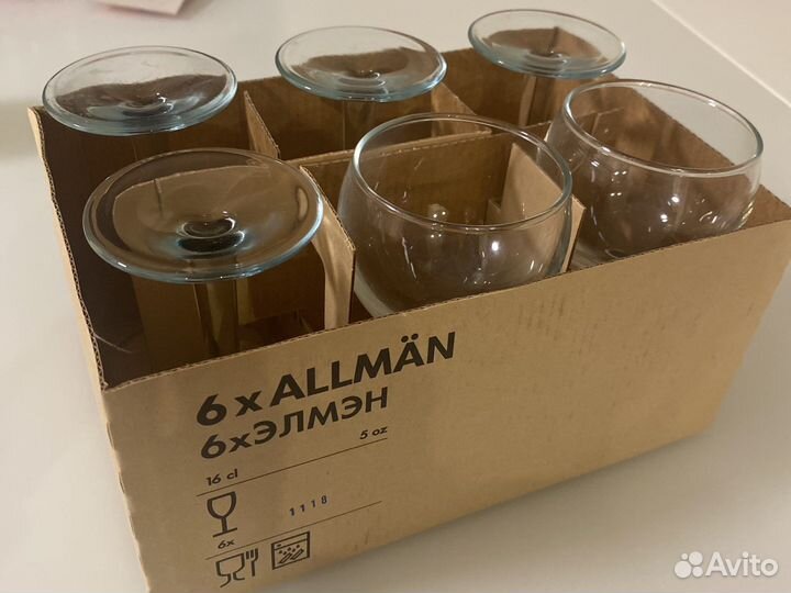 Бокалы для вина IKEA