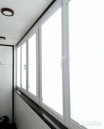 Рулонные шторы на балкон