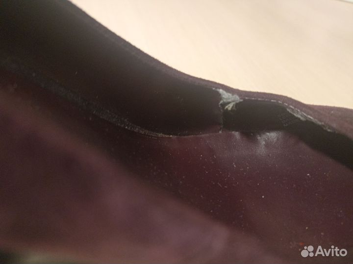 Замшевые туфли Calvin Klein