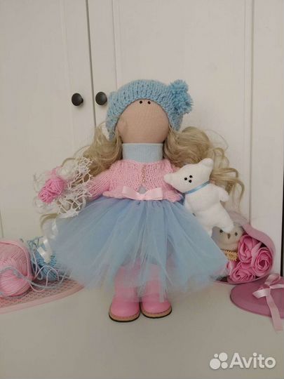 Интерьерная кукла ручной работы