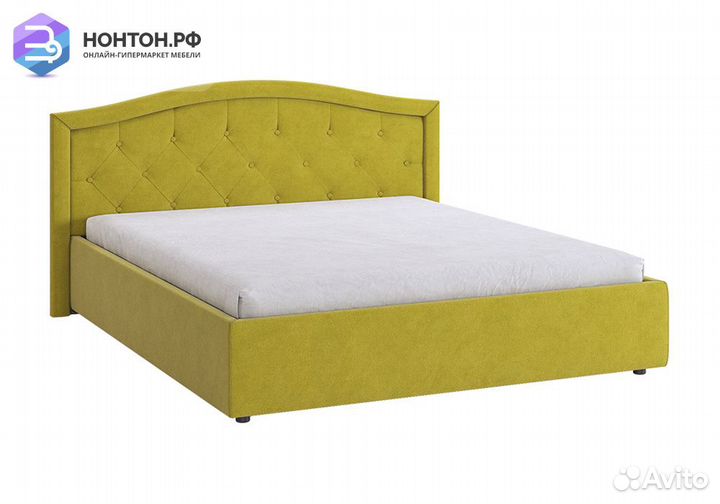 Кровать Верона 2 1.6 м янтарь