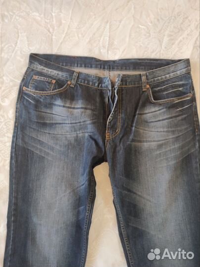 Мужские джинсы levis 501 индиго