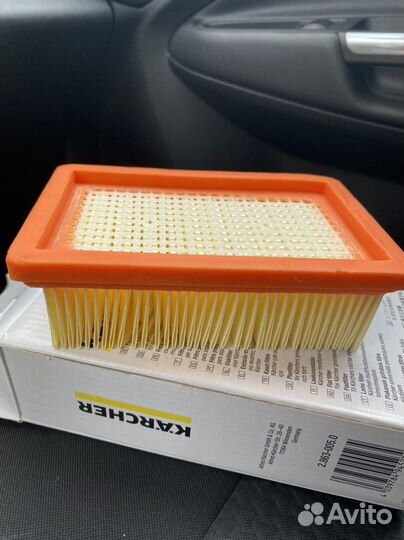 Плоский складчатый фильтр Karcher серии MV/WD